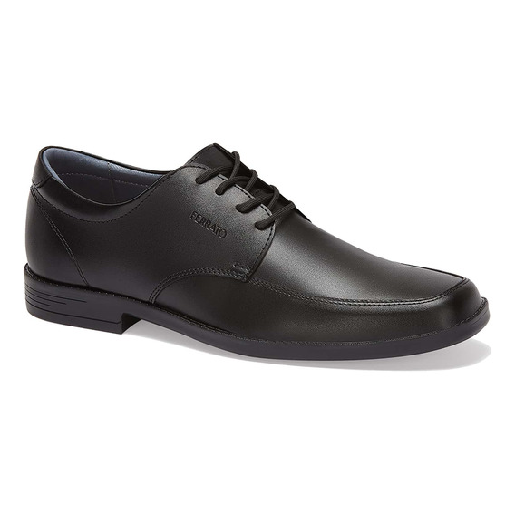 Mocasín De Piel Ferrato Acojinado Para Hombre Negro