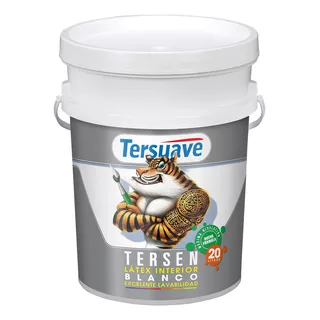 Pintura Latex Interior Blanco Tersen Tersuave 20 Lt