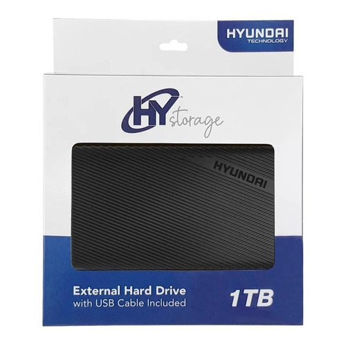 Disco Duro Externo Hyundai 1tb 2.5 Usb 3.0 Negro Hthdeblk1tb