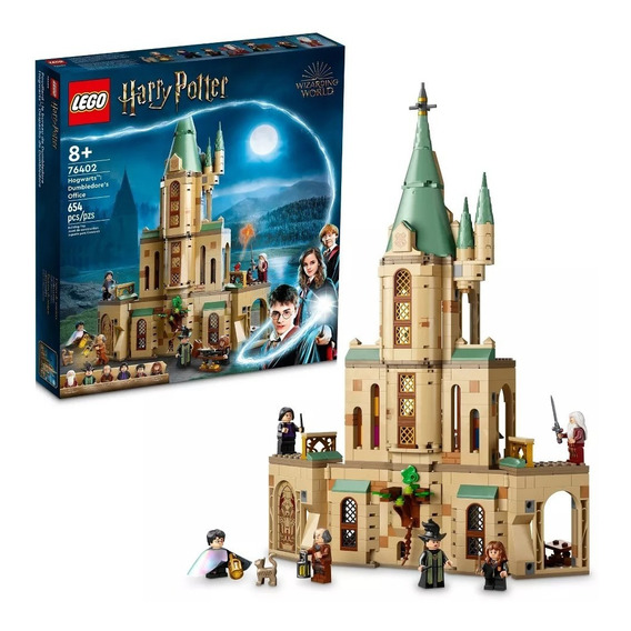 Kit Lego Harry Potter Hogwarts Despacho De Dumbledore 76402 Cantidad de piezas 654