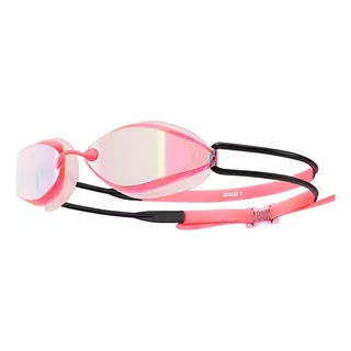 Óculos De Natação Adulto Tracer-x Racing Mirrored Tyr Cor Rosa/rosa