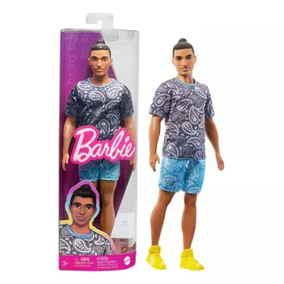 Camiseta Masculina Estampada Barbie Fashion & Beauty Doll