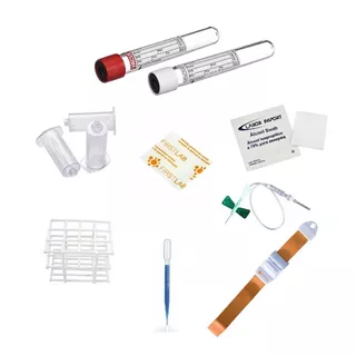 Kit L-prf Prp I-prf Prf Tubo Coleta Sangue Branco E Vermelho