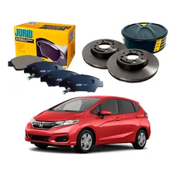  Kit Disco Pastilha Freio Dianteiro Fit 1.5 2018 A 2020