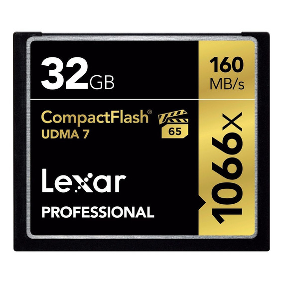 Tarjeta de memoria Lexar LCF32GCRB-1066  Professional 1066x 32GB