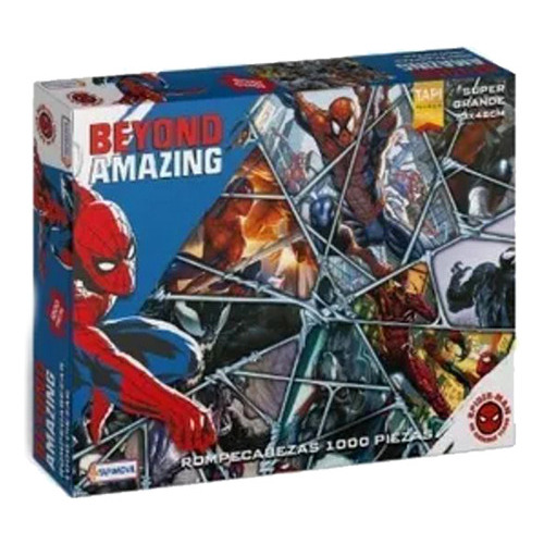 Puzzle 1000 Piezas Tapimovil Spiderman Amazing Rompecabezas