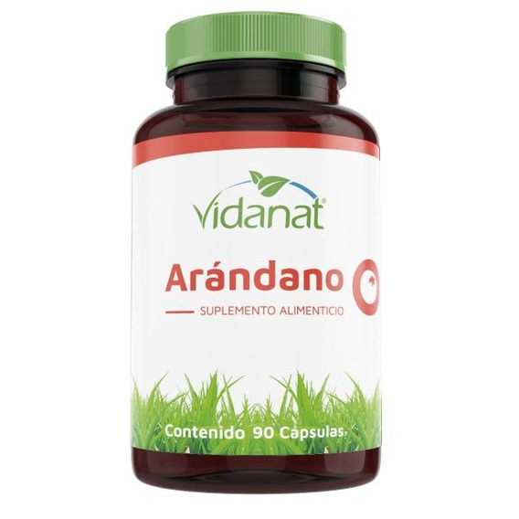 Arándano 90 Cápsulas Vidanat Sabor Sin sabor