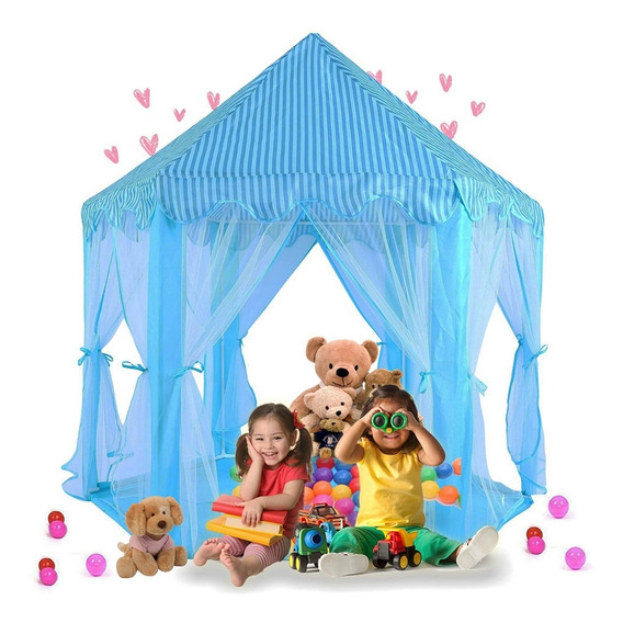 Castillo Carpa Casa Princesa Niños Juego Tienda Portátil Pro