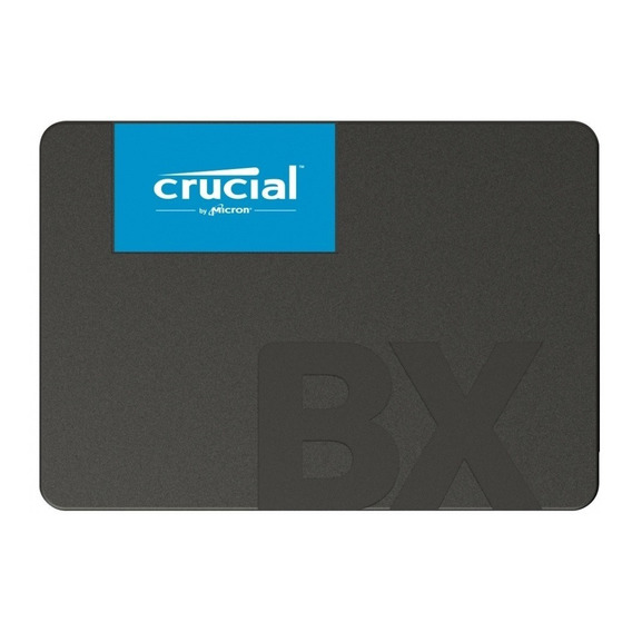 Disco sólido SSD interno Crucial CT2000BX500SSD1 2TB negro