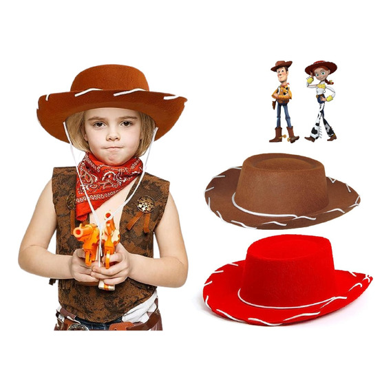 Sombrero Vaquero Sherif Disfraz Vaquero Comisario Cowboyniño