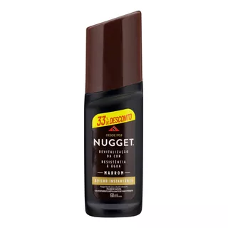 Polidor De Sapato Líquido Marrom Nugget Frasco 60ml Grátis 33% De Desconto