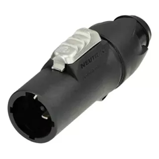 Conector De Cable Macho Cbc Negro Powercon Nac3mx-w-top Neutrik