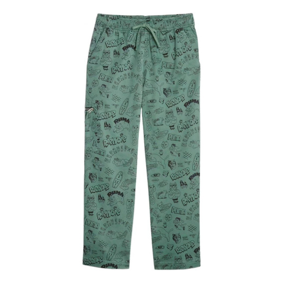 Pantalon Puma X Ripndip Eucalyptus Hombre