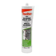 Silicona Acética Fischer Blanco- Cartucho 280 Ml - Multiuso