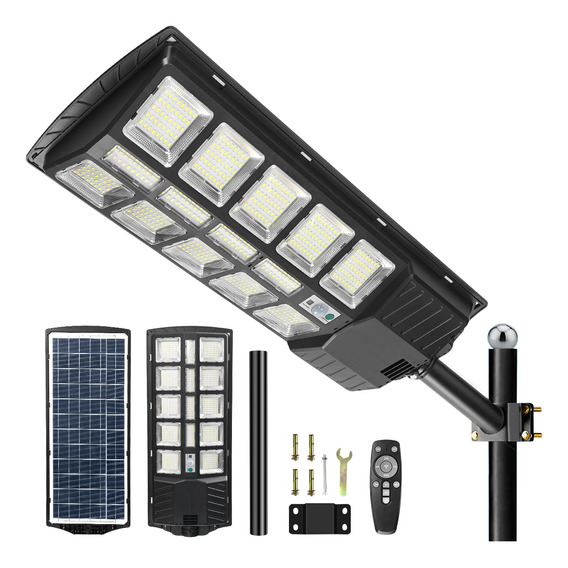 Lámpara Led Solar Suburbana Focos Solar Para Exterior 800w