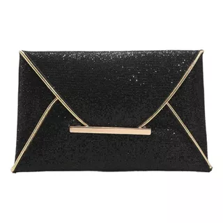 Bolsa De Mao Festa Luxo Clutch Envelope Com Brilho Carteira