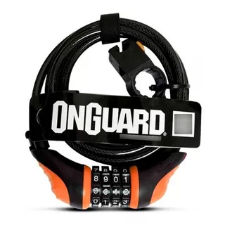 Candado Bicicleta Seguridad Onguard Espiral Clave Ns180x8mm