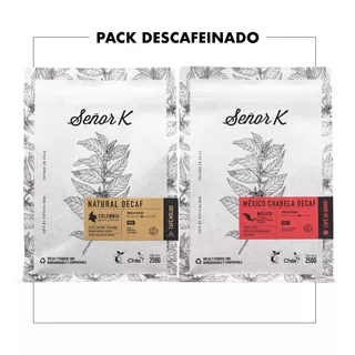Pack De Café Descafeinado | 2x250g Café Señor K