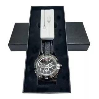 Reloj Hombre Pulsera Con Encendedor Recargable