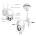 Cámara Smart De Vigilancia 1080p (wifi, Panorámica 270°) Color Blanco