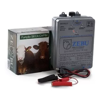 Eletrificador De Cerca Rural Zebu Lb80 Luz E Bateria 12v