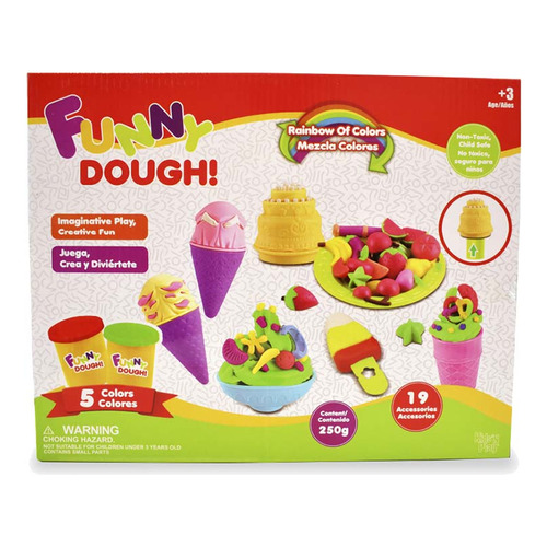 Juego De Masas Funny Dough Helados