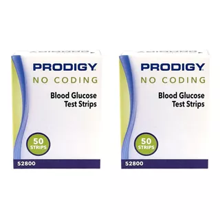 Tiras Reactivas Prodigy 100 Unidades | Envío Gratis