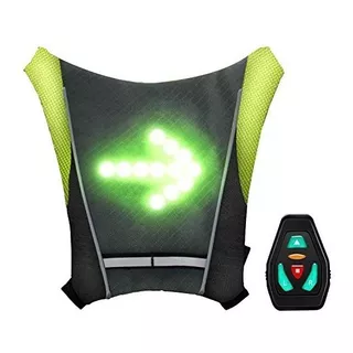 Chaleco Reflectante Led Impermeable Ciclista