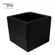Maceta Fibra De Vidrio 50x50x50 Cm ( Negro )