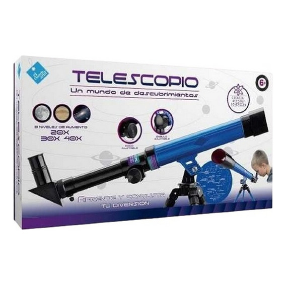 Telescopio A Luz Solar El Duende Azul Full