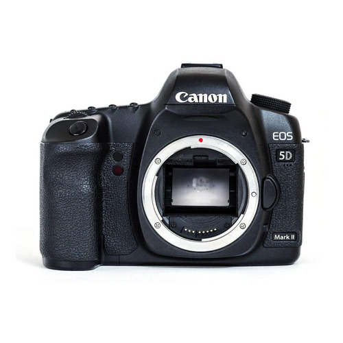  Canon EOS 5D Mark II DSLR color  negro 