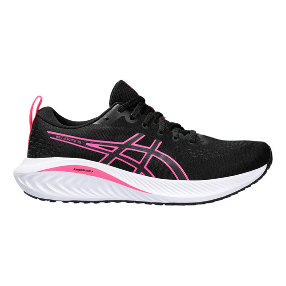 Tenis Asics Mujer Dama Negro Running Deportivos Excite