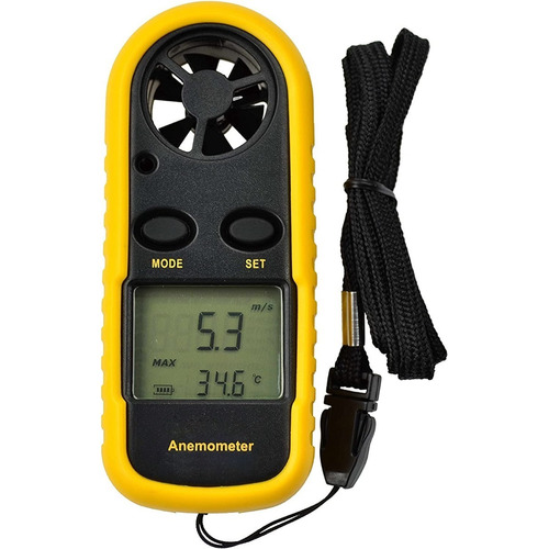 Anemómetro Proster Gm816a Clima Medidor Viento Temperatura 
