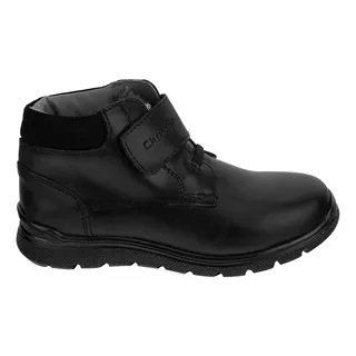 Bota Botín Escolar Negro Niño Chabelo 04764