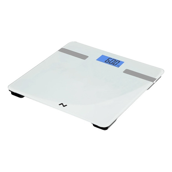 Balanza Digital Personal Nictom Bp02 Blanca, Hasta 180 Kg