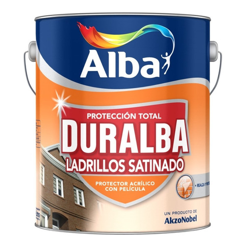 Duralba Ladrillos Satinado 4 Lt - Color Cerámico