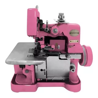 Máquina Costura Semi Industrial Westpress Gn1-6d Rosa 220v