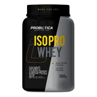 Promoção: Iso Whey Pro Probiotica / Wpi / Zero Glúten / 900g