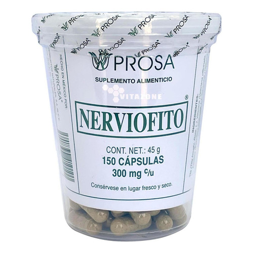 Nerviofito 150 Capsulas Prosa Sabor Sin sabor