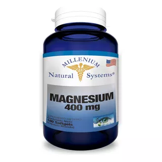 Magnesio 400mg X100 Softgels Magnes - Unidad a $439