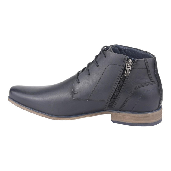 Botin Ferracini Hombre Derby 6068 Negro Casual