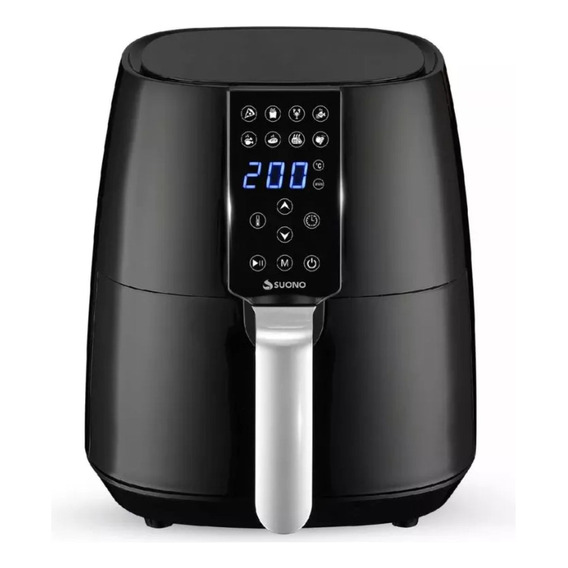 Freidora De Aire Suono Air Fryer Led Digital 3.8 L 1450w