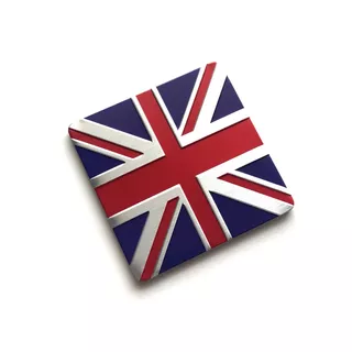 Emblema Bandeira Reino Unido Jaguar R Xf Xj Xk Xkr Xf