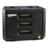 Caja De Herramientas 3 Bandejas Stacktech Xl Toughbuilt Color Negro