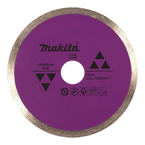 Makita D-44258 Disco Diamante Rin Continuo 4 3/8   P/azulejo
