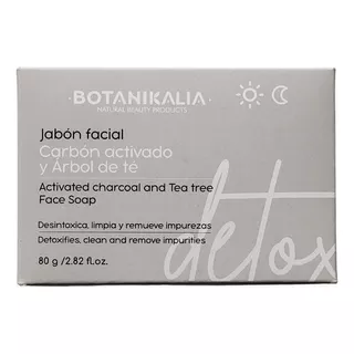 Jabón Facial Carbón Activado Y Árbol De Té