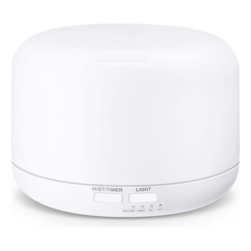 Humidificador Atomizador Difusor De Aroma Led Color Blanco