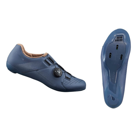 Zapatilla Ciclismo Ruta Shimano Sh-rc300 Mujer Azul