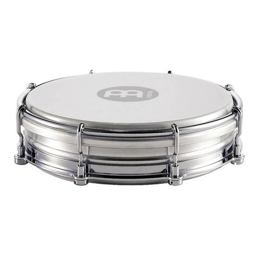 Meinl Tbr06alu Tambor De Mano 6 Pulgadas Aluminio Percusión Color Plateado