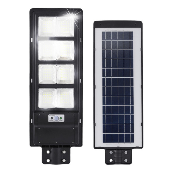 Luz Reflector Solar Led 120w Gadnic Con Sensor De Movimiento Color de la carcasa Negro